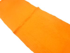 未使用品　正絹　縮緬地　帯揚げ